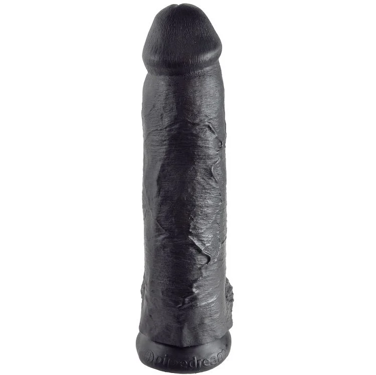 KING COCK - PENE REALISTICO NEGRO 30.48 CM - Imagem 2