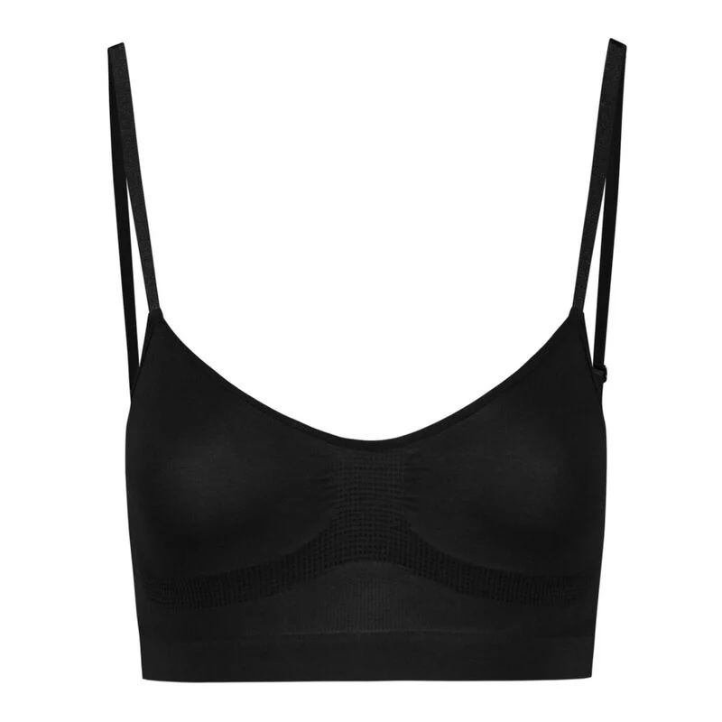 BYE-BRA - MEDIUM CONTROL SUJETADOR SIN COSTURAS NEGRO TALLA S - Imagem 4