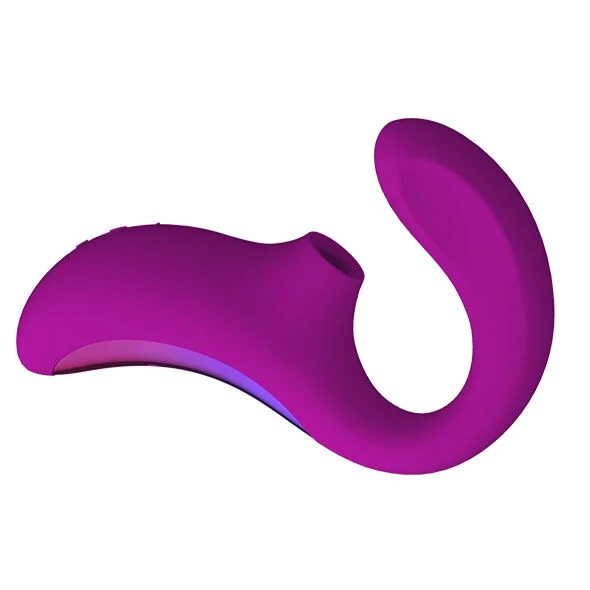 LELO - ENIGMA DOBLE ESTIMULACIÓN SUCCION MASAJEADOR MORADO - Imagem 6