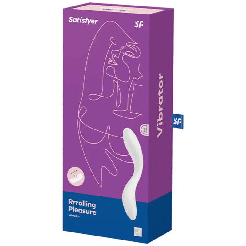 SATISFYER - RRROLLING PLEASURE VIBRADOR PUNTO G BLANCO - Imagem 3