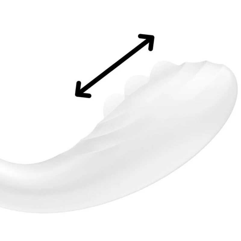 SATISFYER - RRROLLING PLEASURE VIBRADOR PUNTO G BLANCO - Imagem 5