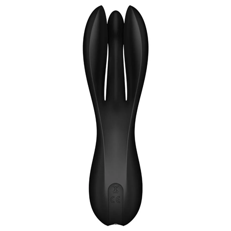 SATISFYER - THREESOME 2 VIBRADOR NEGRO
