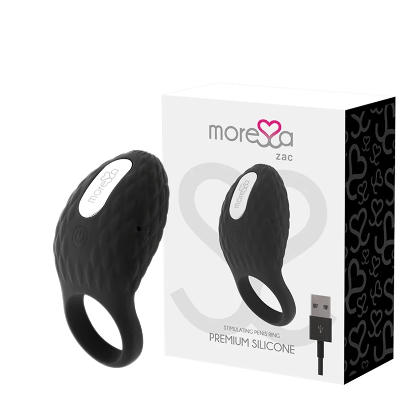 MORESSA ZAC ANILLO VIBRADOR RECARGABLE PREMIUM - Imagem 3