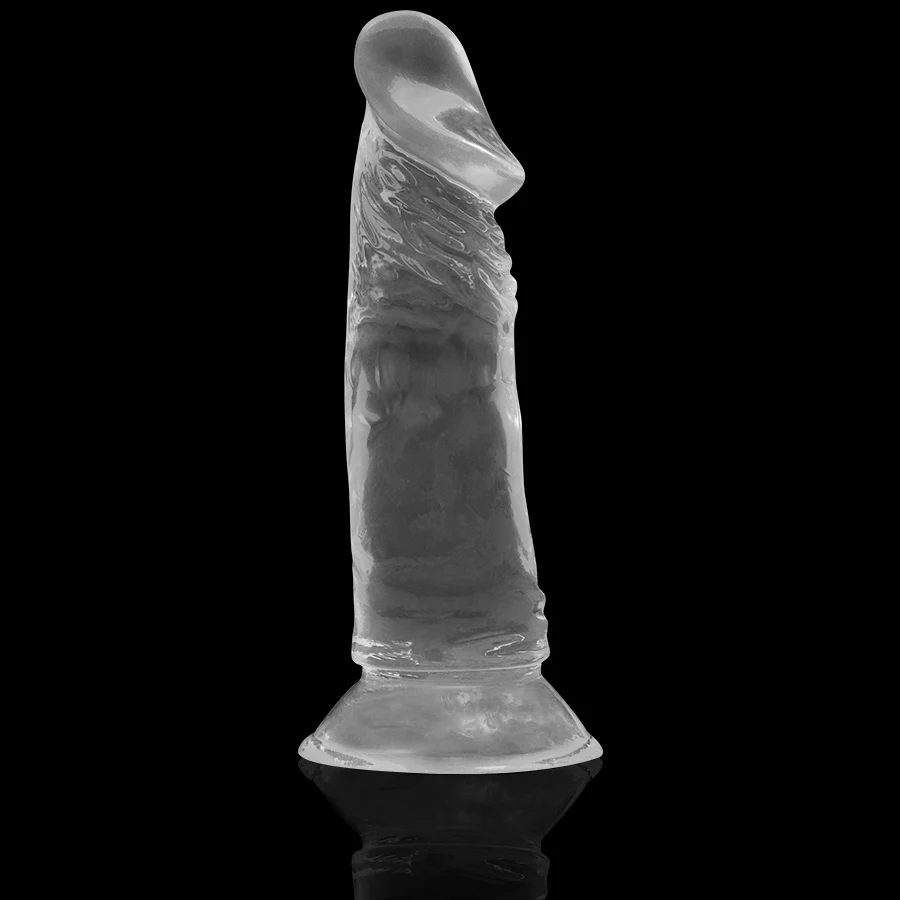 XRAY CLEAR DILDO TRANSPARENTE 16.5CM X 4CM - Imagem 4
