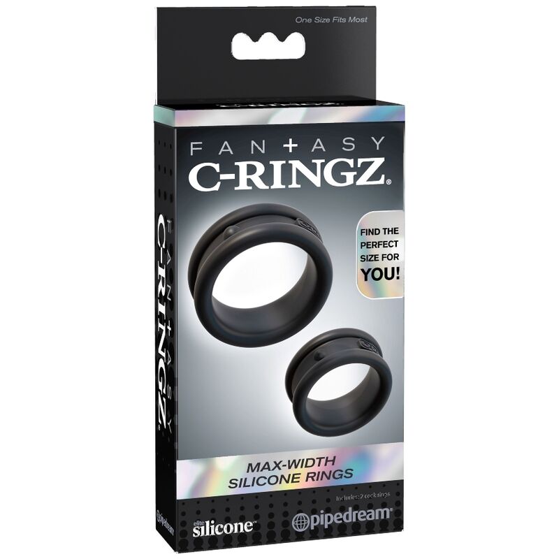 FANTASY C-RINGZ - ANÉIS DE SILICONE MAX / WIDHT - Imagem 4