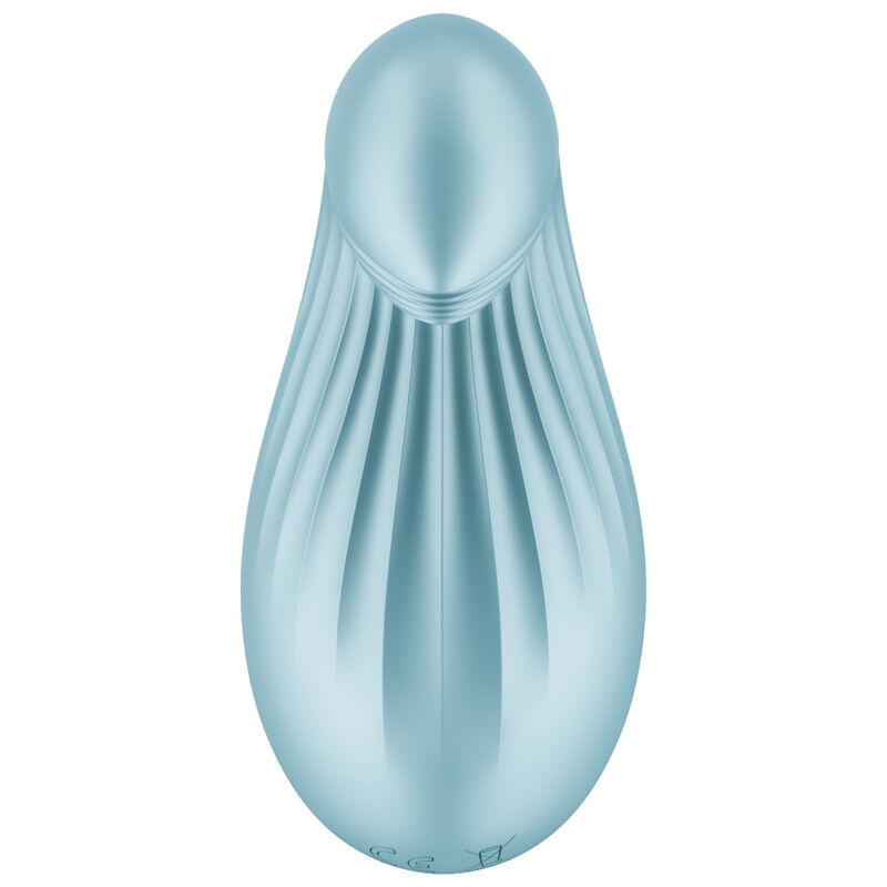 SATISFYER - VIBRADOR LAY-ON DIPPING DELIGHT AZUL - Imagem 3