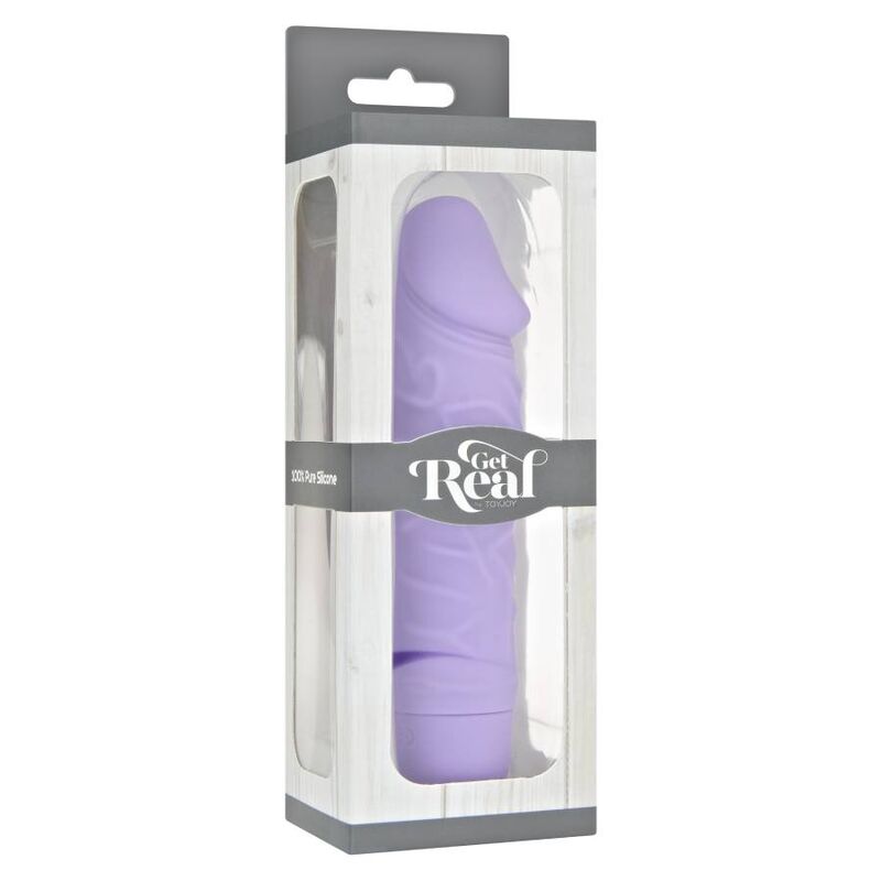 GET REAL - MINI VIBRADOR CLSSICO ROXO - Imagem 3