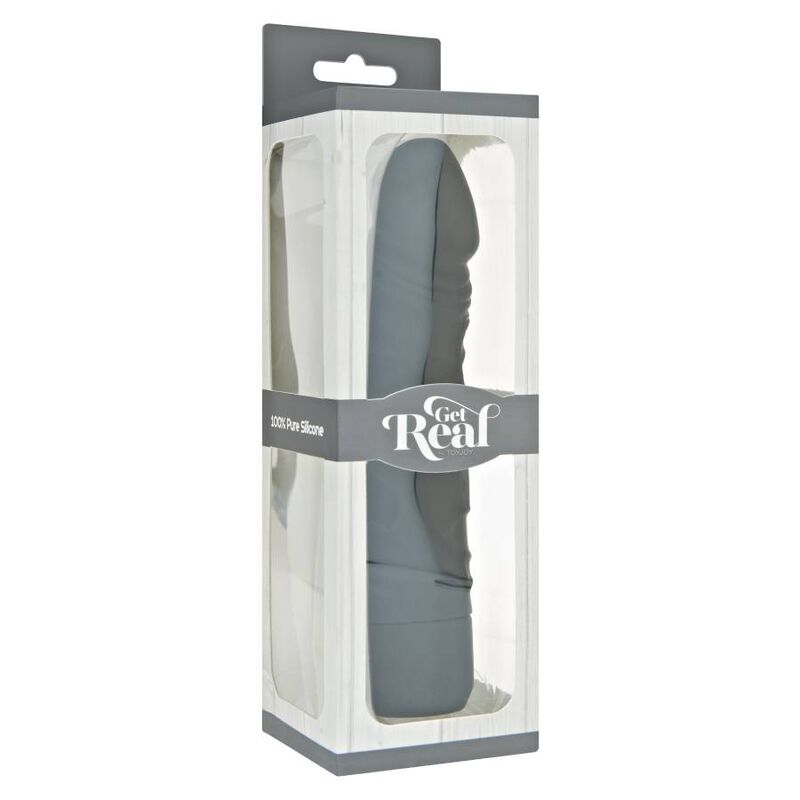 GET REAL - VIBRADOR PRETO ORIGINAL CLSSICO - Imagem 3