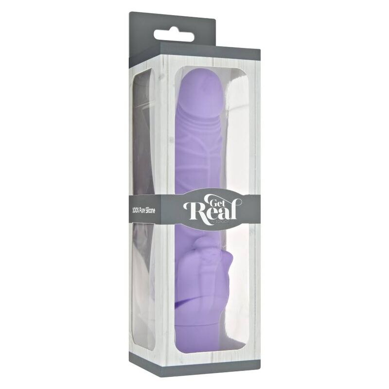 GET REAL - VIBRADOR CLSSICO STIM ROXO - Imagem 3