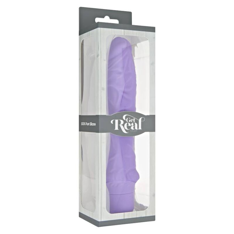 GET REAL - VIBRADOR ROXO GRANDE CLSSICO - Imagem 3