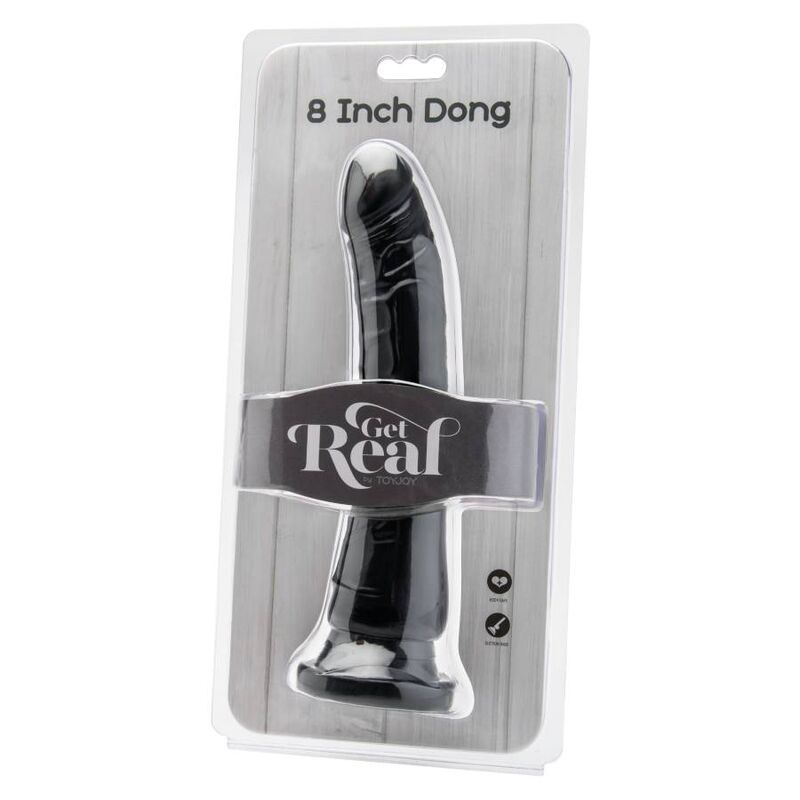 GET REAL - DONG 20,5 CM PRETO - Imagem 2