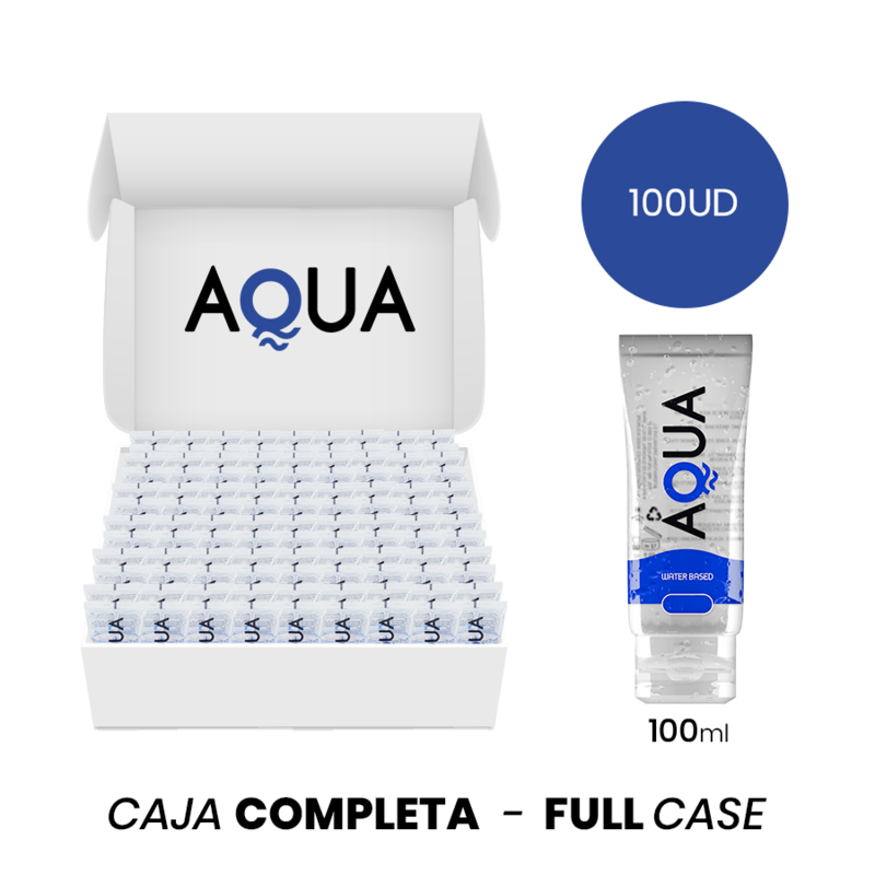 MOQ 100 - AQUA QUALITY LUBRIFICANTE A BASE ACQUA 100 ML