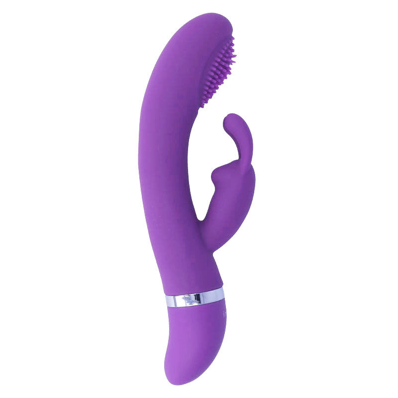 INTENSE - VIBRADOR OSCILANTE SUSY SILICON RABBIT LILAC - Imagem 5