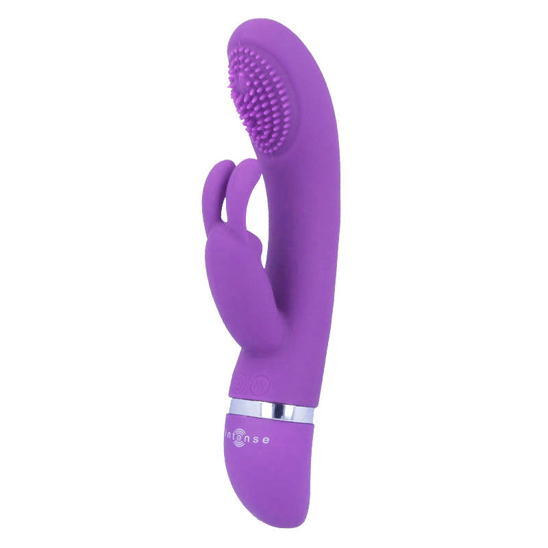 INTENSE - VIBRADOR OSCILANTE SUSY SILICON RABBIT LILAC - Imagem 3