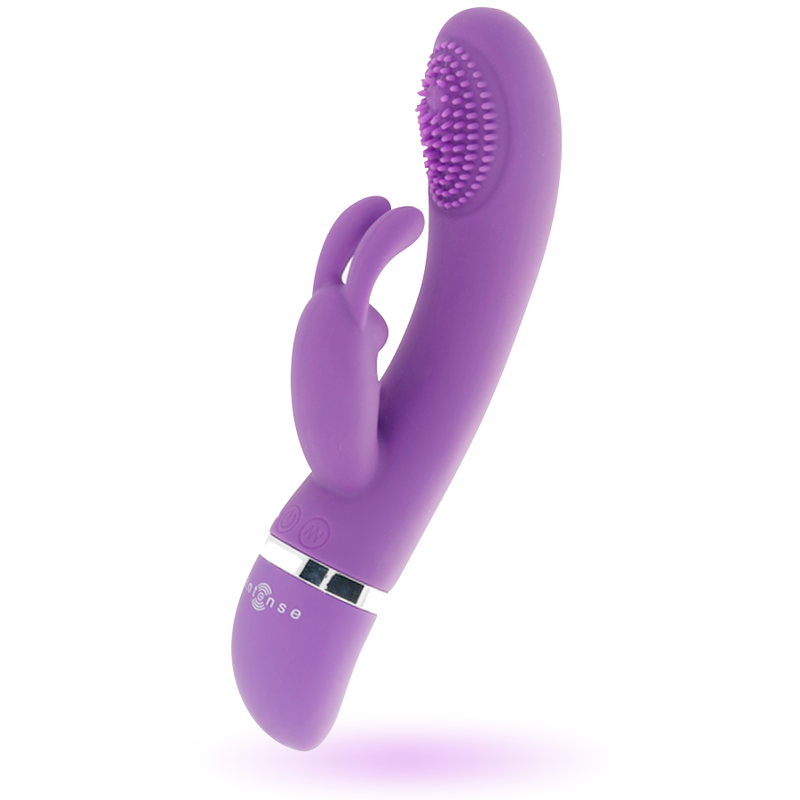 INTENSE - VIBRADOR OSCILANTE SUSY SILICON RABBIT LILAC - Imagem 2