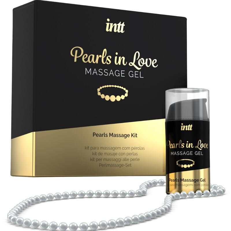INTT MASSAGE ORAL SEX - PÉROLAS APAIXONADAS COM COLAR DE PÉROLAS E GEL DE SILICONE