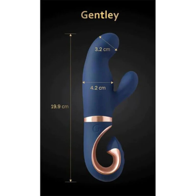 G-VIBE - GENTLEY G-SPOT VIBE CARIBE AZUL - Imagem 3