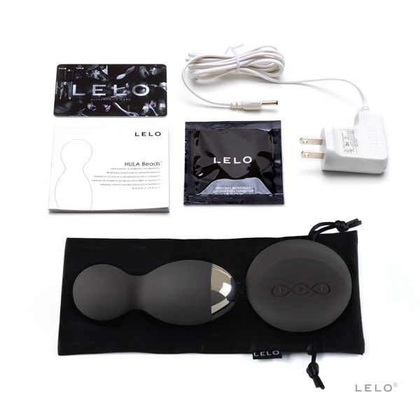 LELO - BADGE BOLAS DE HULA PRETAS - Imagem 3