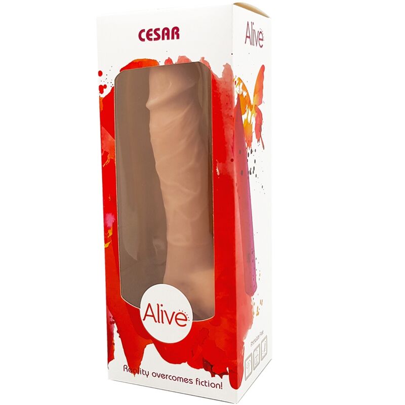 ALIVE - PÊNIS REALÍSTICO CESAR 17,5 CM - Imagem 2