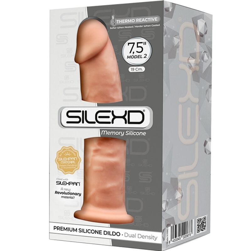SILEXD - MODELO 2 PÊNIS REALÍSTICO PREMIUM SILEXPAN SILICONE 19 CM - Imagem 3
