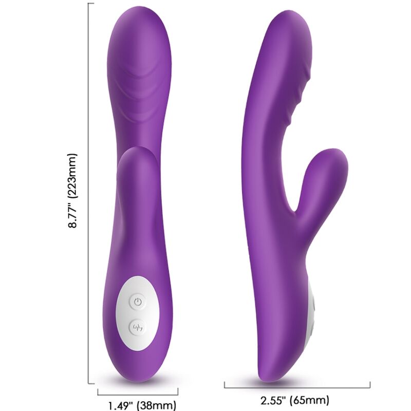 ARMONY - VIBRADOR SPARK EFEITO CALOR ROXO - Imagem 3