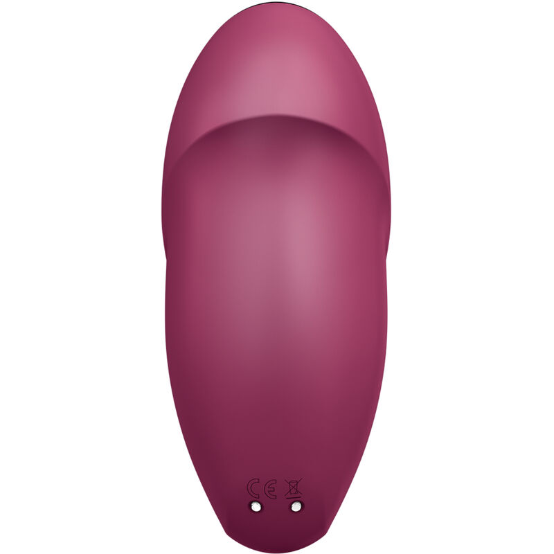 SATISFYER - TAP CLIMAX 1 VIBRADOR LAY-ON VERMELHO - Imagem 3