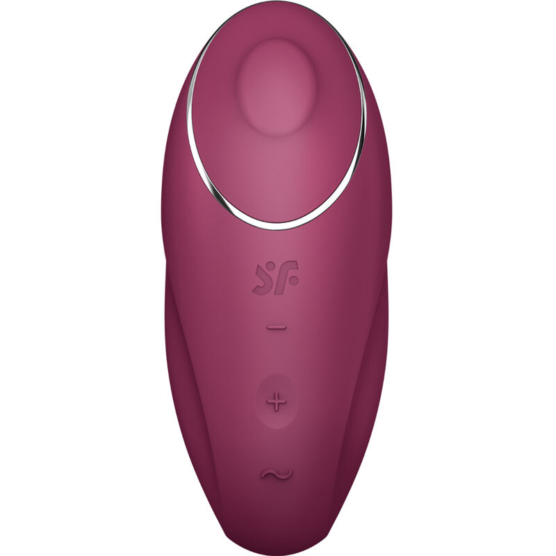 SATISFYER - TAP CLIMAX 1 VIBRADOR LAY-ON VERMELHO