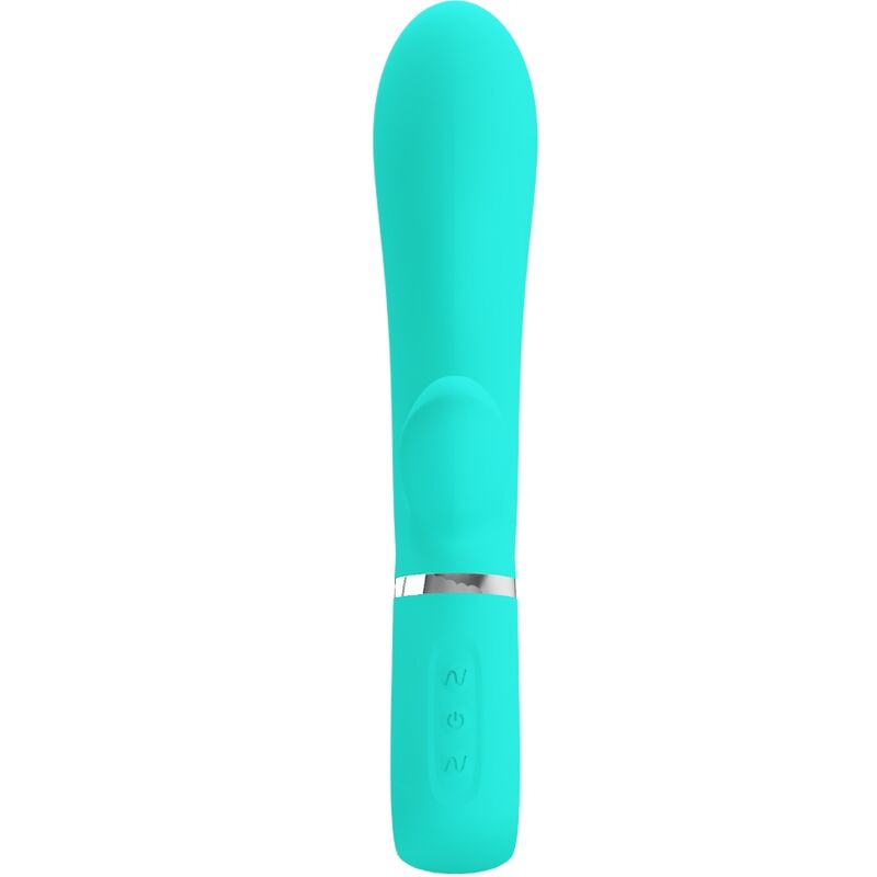 PRETTY LOVE - VIBRADOR MULTIFUNO G-SPOT THOMAS AQUA VERDE - Imagem 2