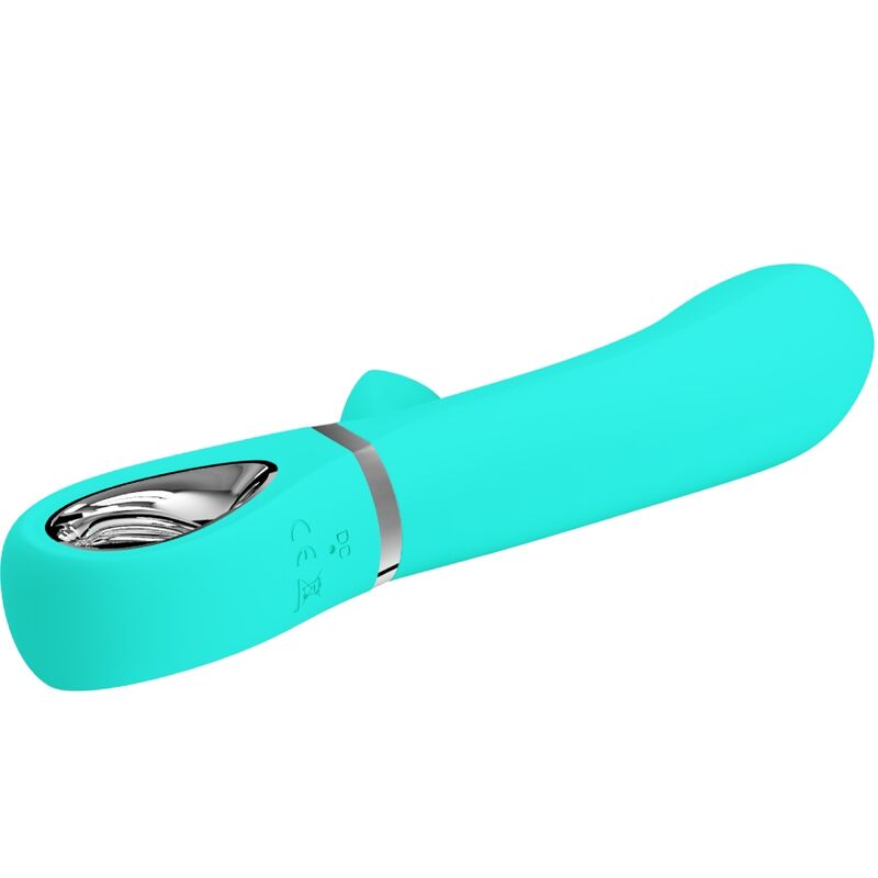 PRETTY LOVE - VIBRADOR MULTIFUNO G-SPOT THOMAS AQUA VERDE - Imagem 3