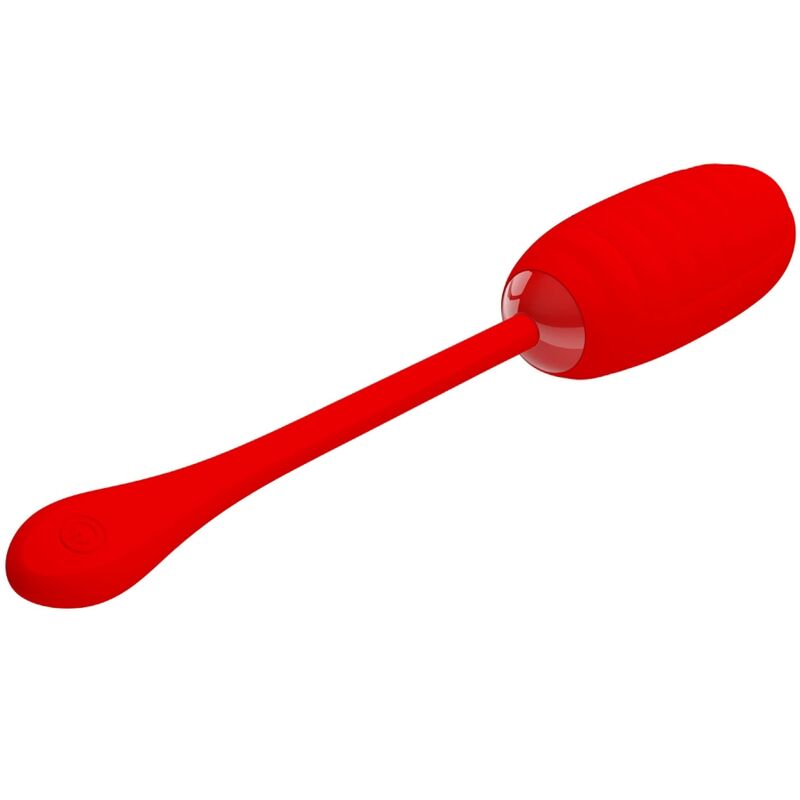 PRETTY LOVE - OVO VIBRATÓRIO RECARREGVEL KIRK VERMELHO - Imagem 3