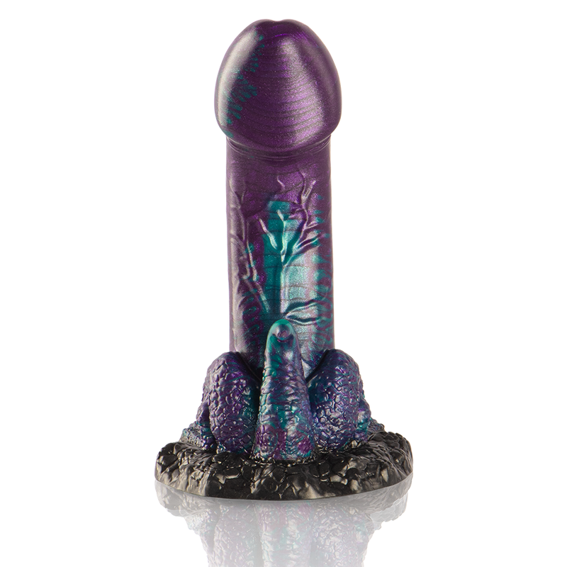 EPIC - BASILISK DILDO DUPLO ESCAMOSO PRAZER TAMANHO PEQUENO - Imagem 4