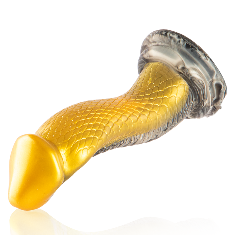EPIC - DRAKON DILDO AMARELO COBRA - Imagem 3