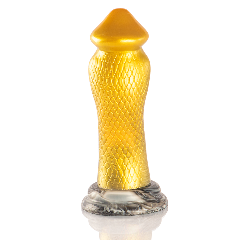 EPIC - DRAKON DILDO AMARELO COBRA - Imagem 5