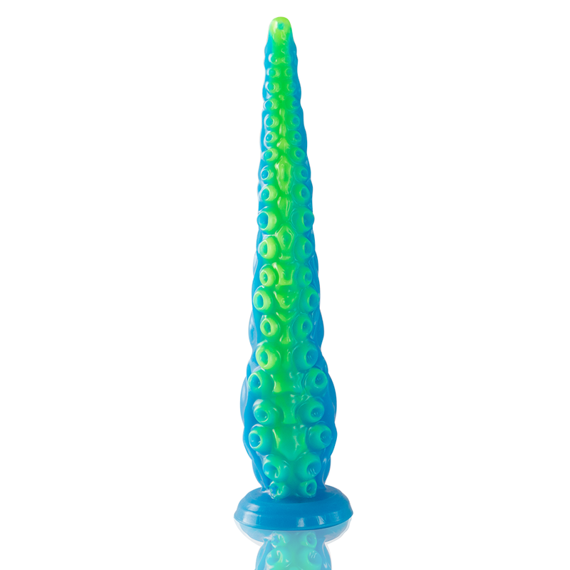 EPIC - SCYLLA FLUORESCENTE FINO TENTCULO DILDO TAMANHO GRANDE - Imagem 4
