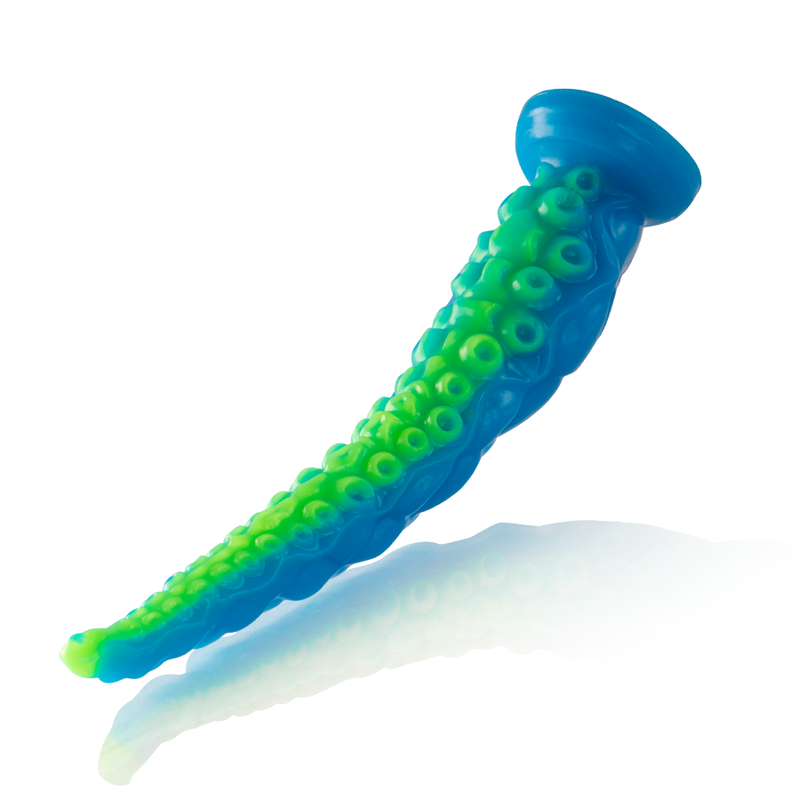 EPIC - SCYLLA FLUORESCENTE TENTCULO FINO DILDO TAMANHO PEQUENO - Imagem 3