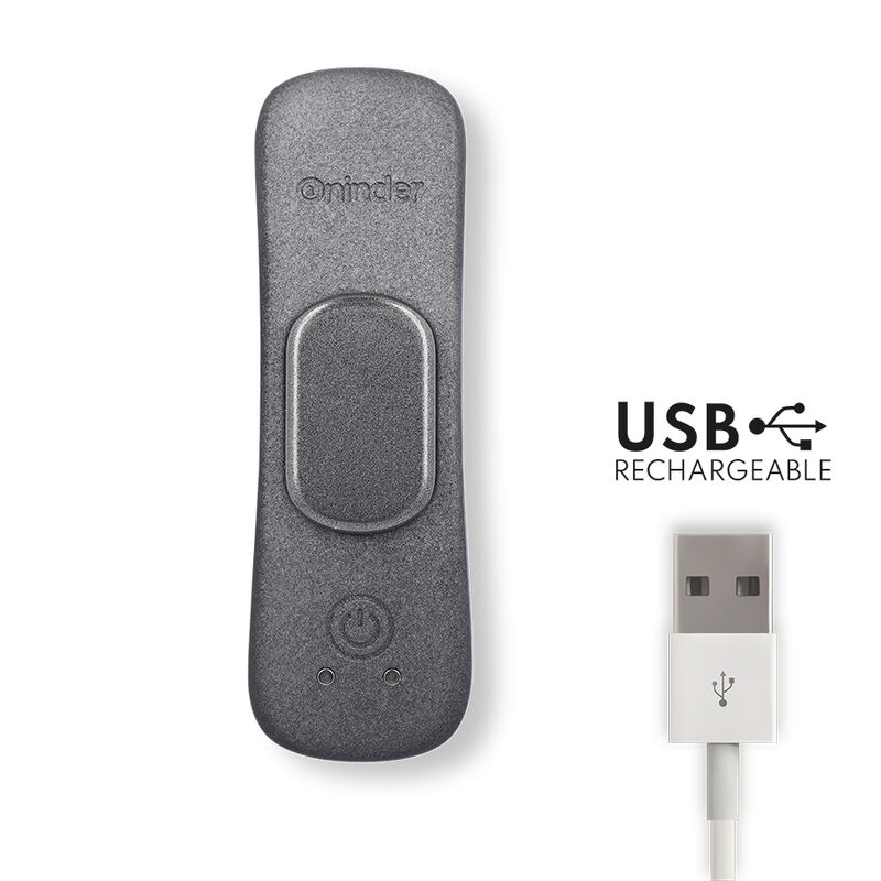 ONINDER - VIBRADOR RECARREGÁVEL MANILA PANTY 9 VELOCIDADES 9,6 CM X 2,6 CM - APLICATIVO GRATUITO - Imagem 3