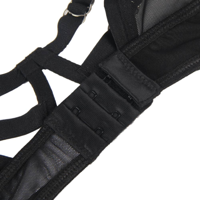 SUBBLIME - CONJUNTO DE DUAS PEÇAS DE SUTIÃ TRANSPARENTE E TIRAS S/M - Imagem 3