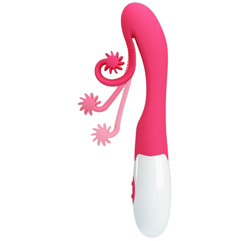 ROMANCE - VIBRADOR E ESTIMULADOR 30 VELOCIDADES COR-DE-ROSA - Imagem 3