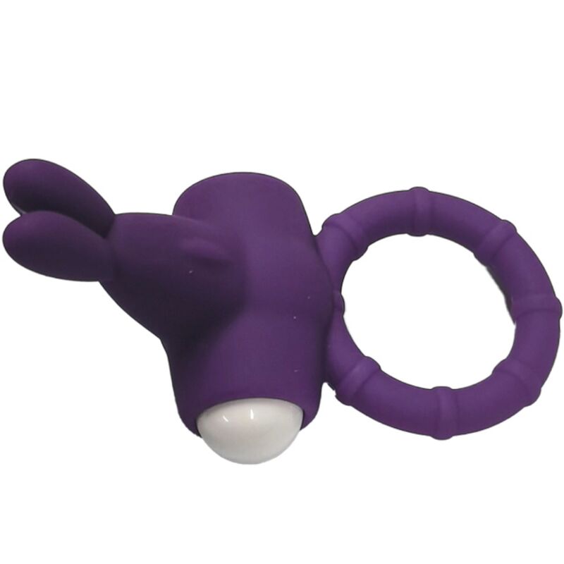 ARMONY - MS BUNNY ANEL VIBRADOR SILICONE ROXO - Imagem 2
