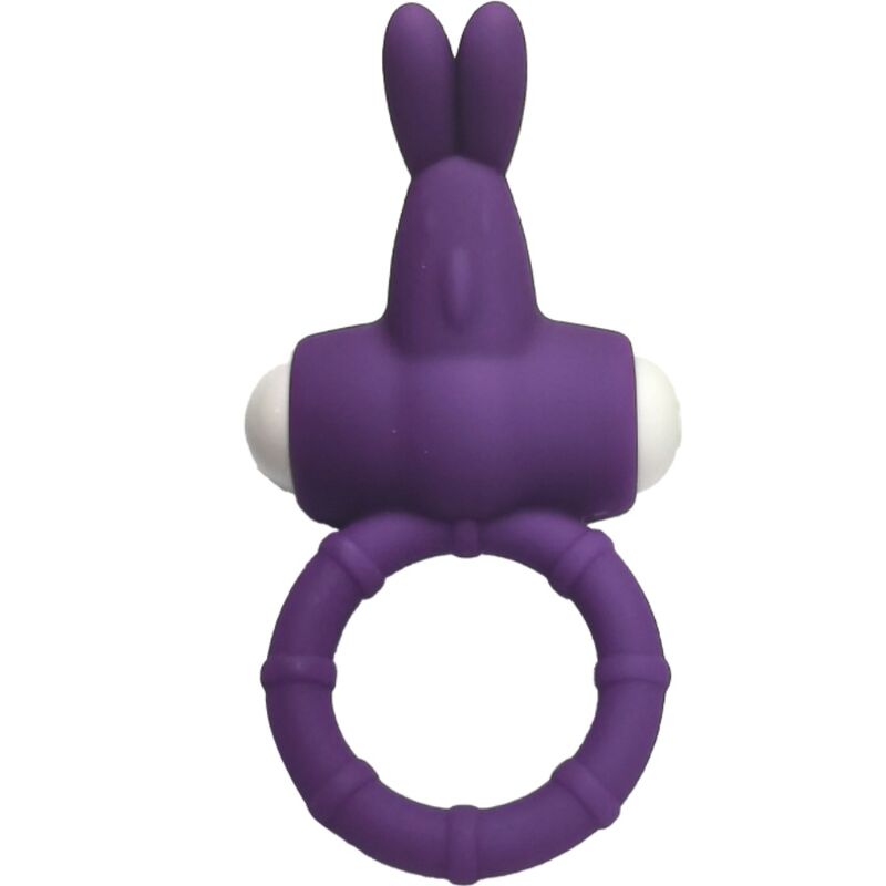 ARMONY - MS BUNNY ANEL VIBRADOR SILICONE ROXO - Imagem 3