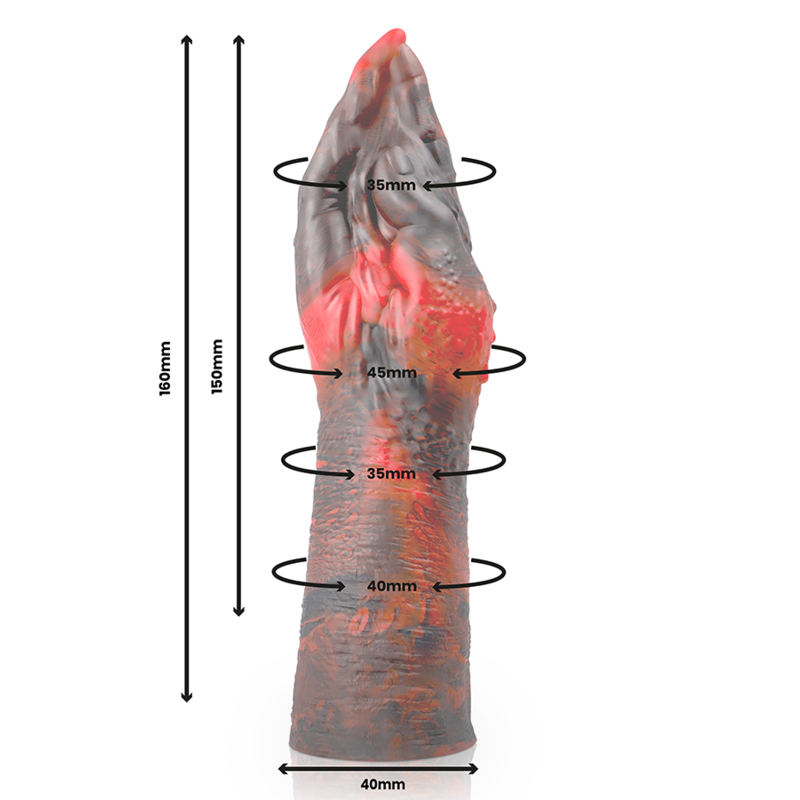 EPIC - LILITH DILDO DEMÔNIO MALIGNO S - Imagem 2