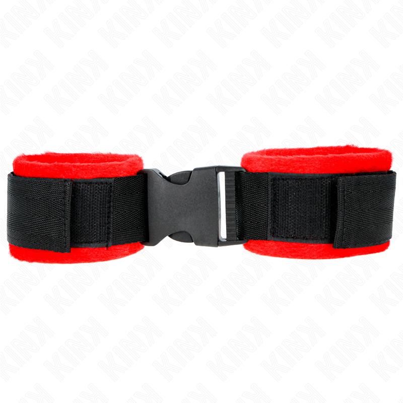 KINK - RETENÇÕES DE PULSO NYLON BIND HOOKLOOP PRETO MODELO 1 AJDUSTÁVEL 25-35 CM X 6 CM