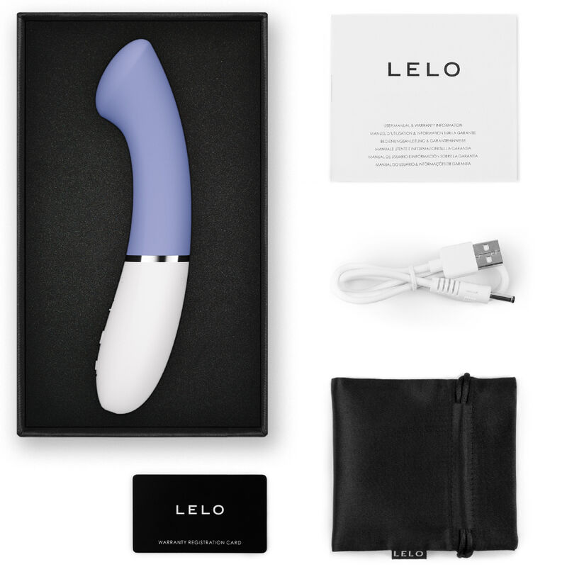 LELO - GIGI™ 3 VIBRADOR G-SPOT AZUL - Imagem 2