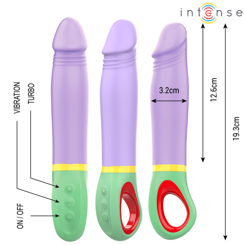 INTENSO - VIBRADOR ROXO CLÁSSICO VELMA - Imagem 2