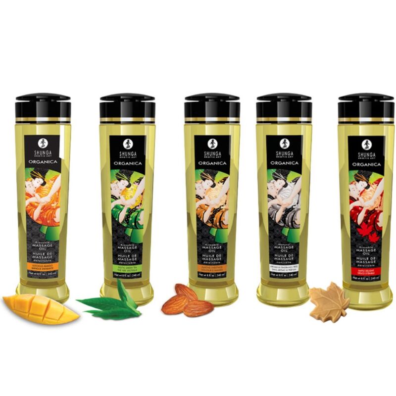 SHUNGA - ÓLEO DE MASSAGEM BIO MANGO 240 ML - Imagem 2