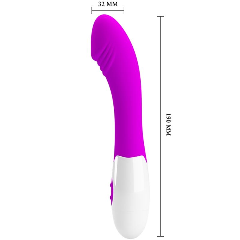 PRETTY LOVE - VIBRADOR ELEMENTAL 30 MODOS DE VIBRAÇÃO ROXO - Imagem 3