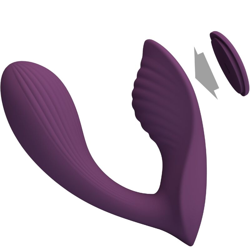 PRETTY LOVE - FRANZ MASSAGER E VIBRADOR APLICATIVO GRATUITO ROXO - Imagem 2