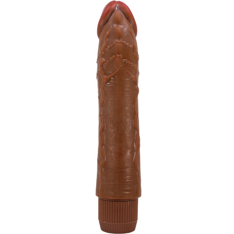 BAILE - VIBRADOR REALISTA DYBBUK 24 CM MULATO - Imagem 2