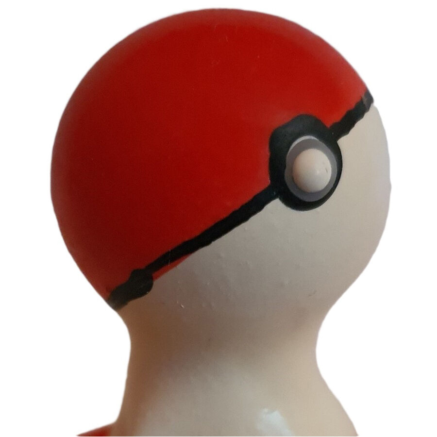 CONDOMERIE - PRESERVATIVOS NOVIDADES PINTADOS À MÃO POKEBALL VERMELHO-BRANCO - Imagem 2