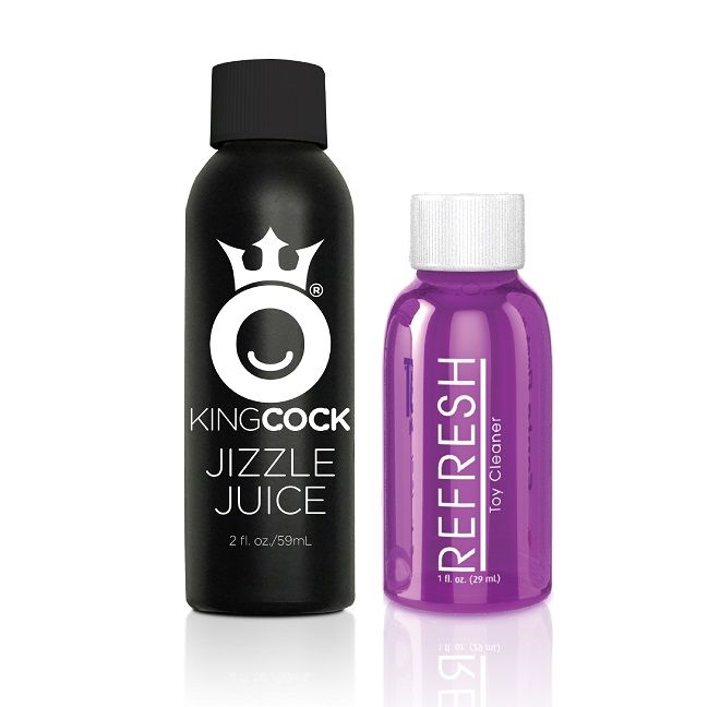 KING COCK - PÊNIS EJACULADOR NATURAL REALISTA 22.86 CM - Imagem 2